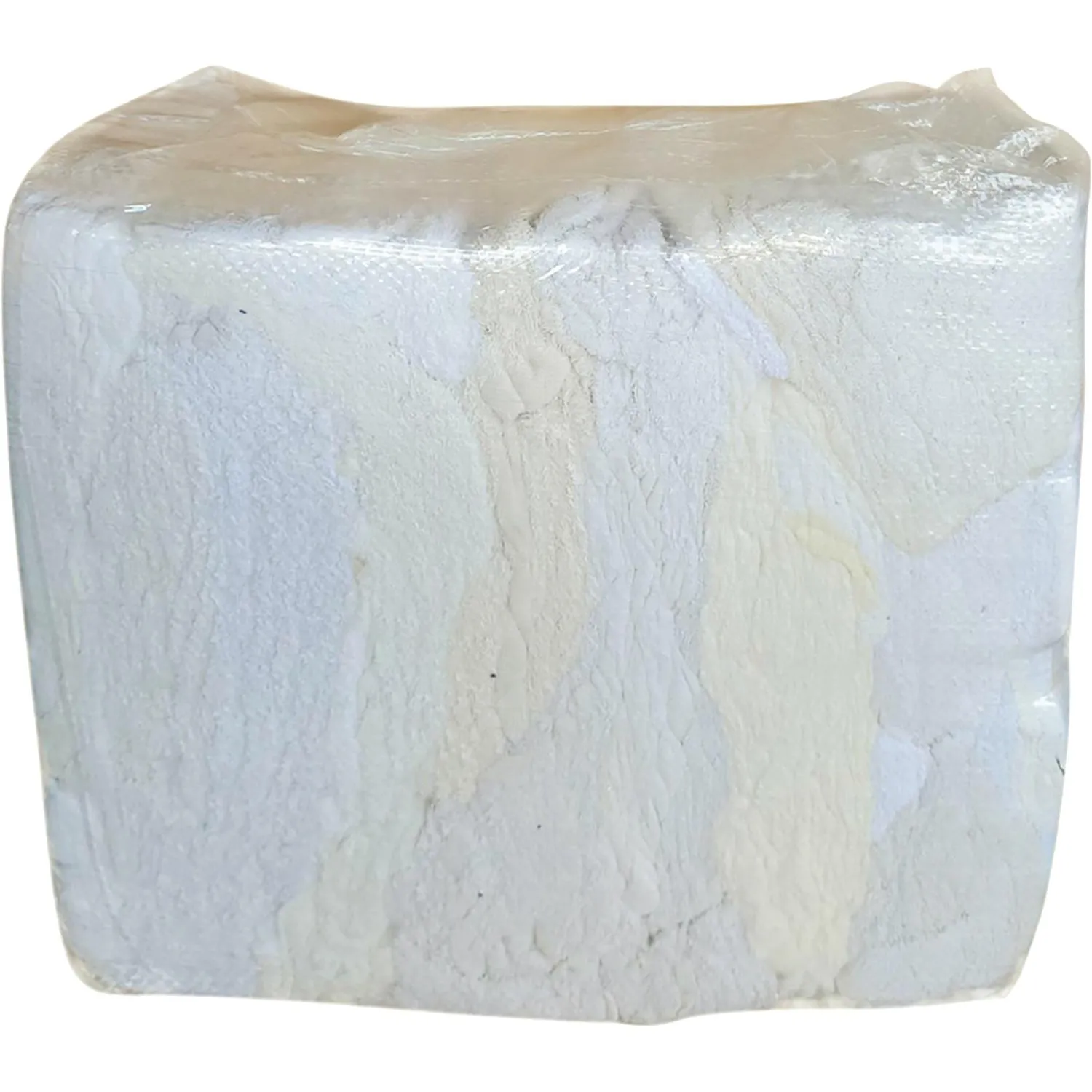 Ветошь махровая 90% хлопок белая 10 кг (размер лоскута 40x60 см) - Image 3
