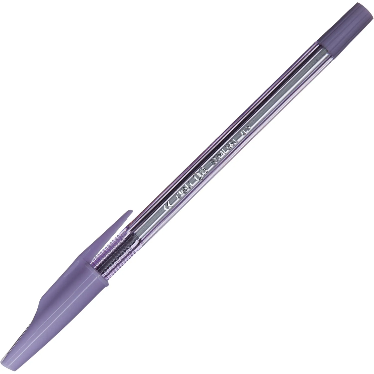 Шариковая ручка Deli Think EQ8-C прозрачная неавтоматическая - Image 15