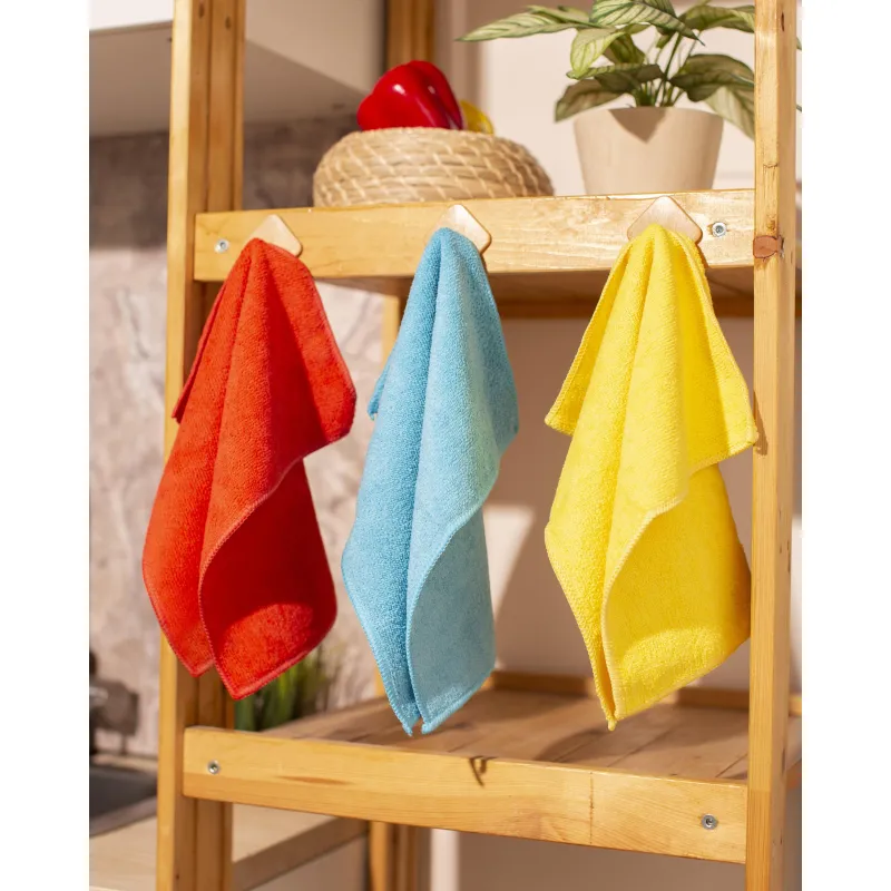 Салфетки хозяйственные микрофибра 30x30 см 300 г/кв.м (3 штуки в упаковке) - Image 6