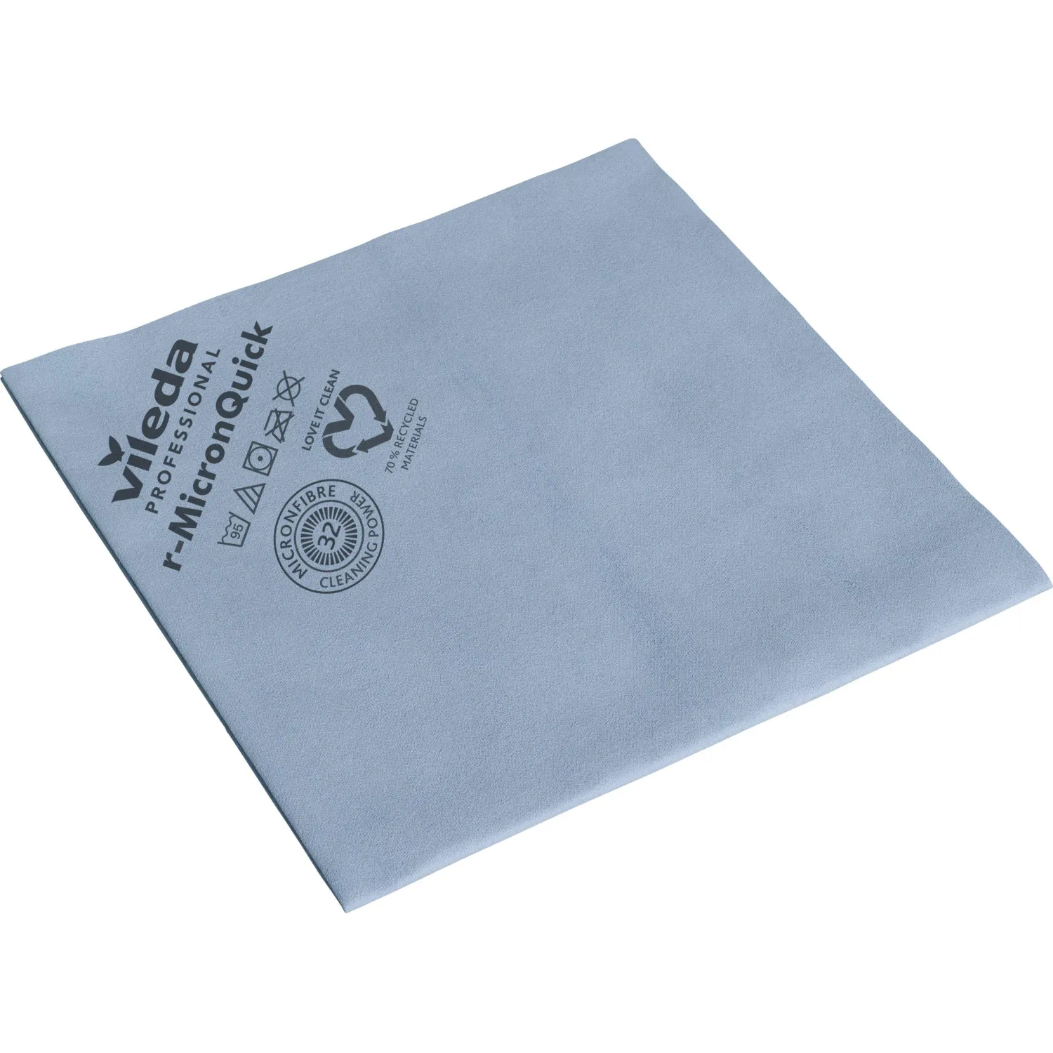 Салфетки хозяйственные r-MicronQuick микрофибра 40x38 см 135 г/кв.м синие (5 штук в упаковке) - Image 3