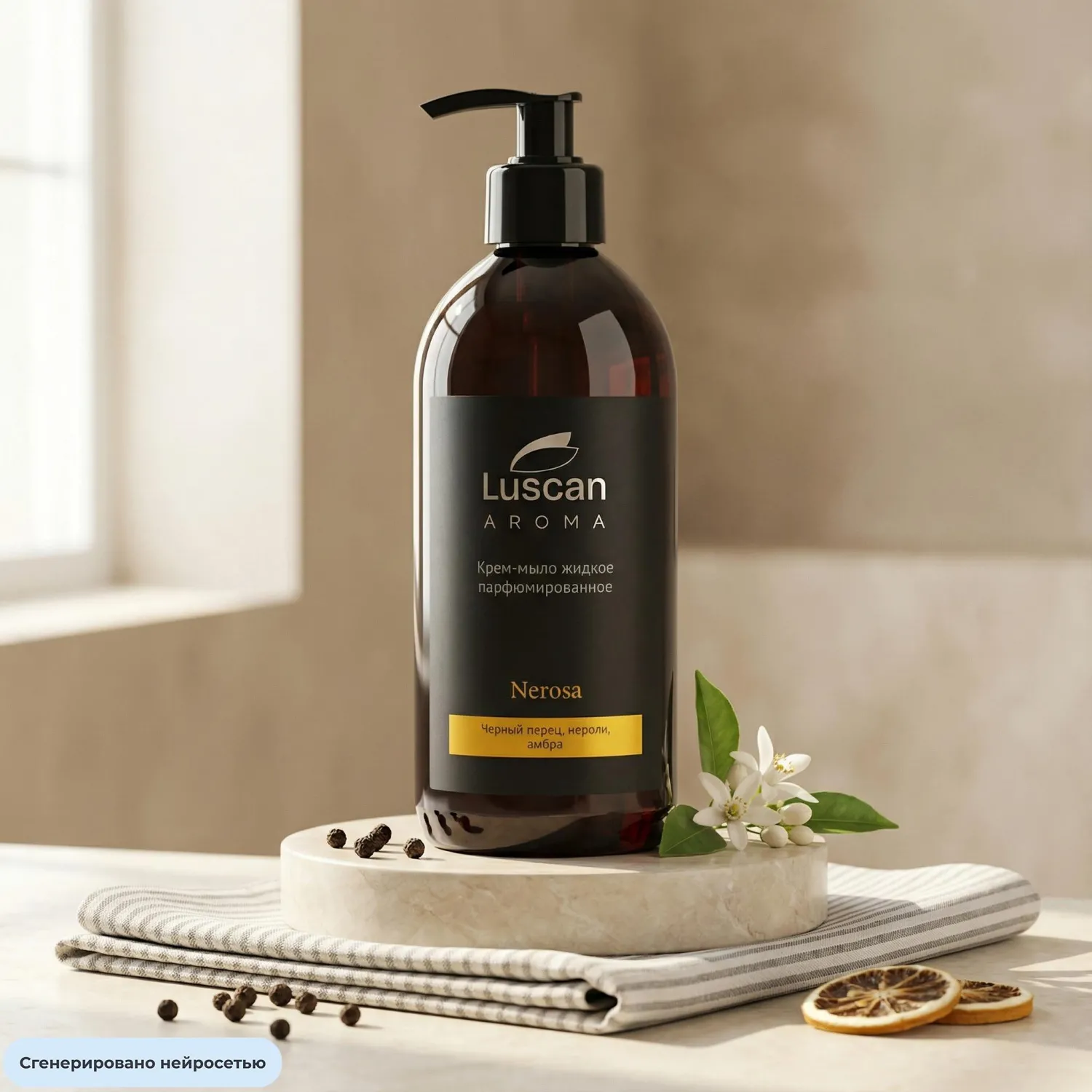 Крем-мыло Luscan Aroma Nerosa 450 мл - Image 5