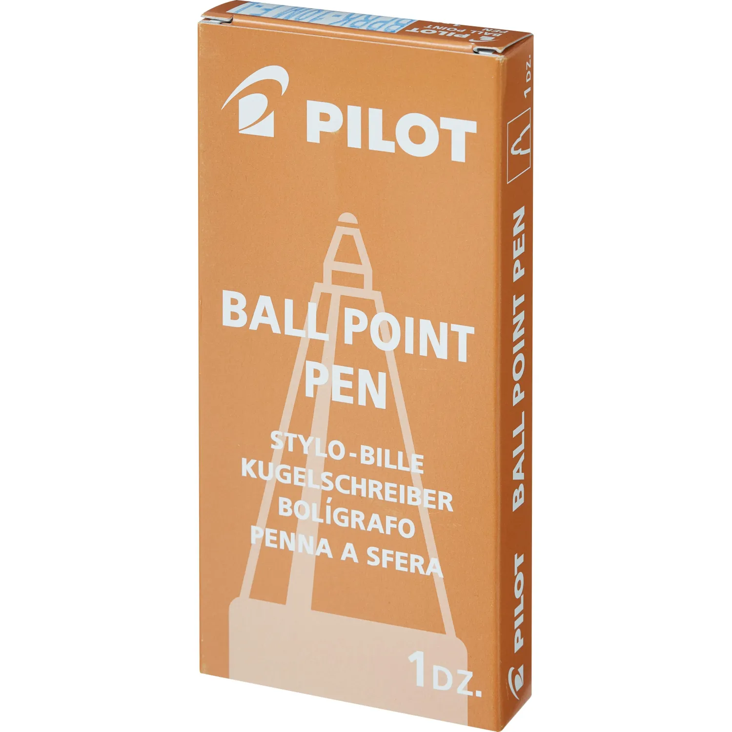 шариковая ручка Pilot BPRK-10M чернила 0,22 мм, прорезиненная УФ-логотипация - Image 4