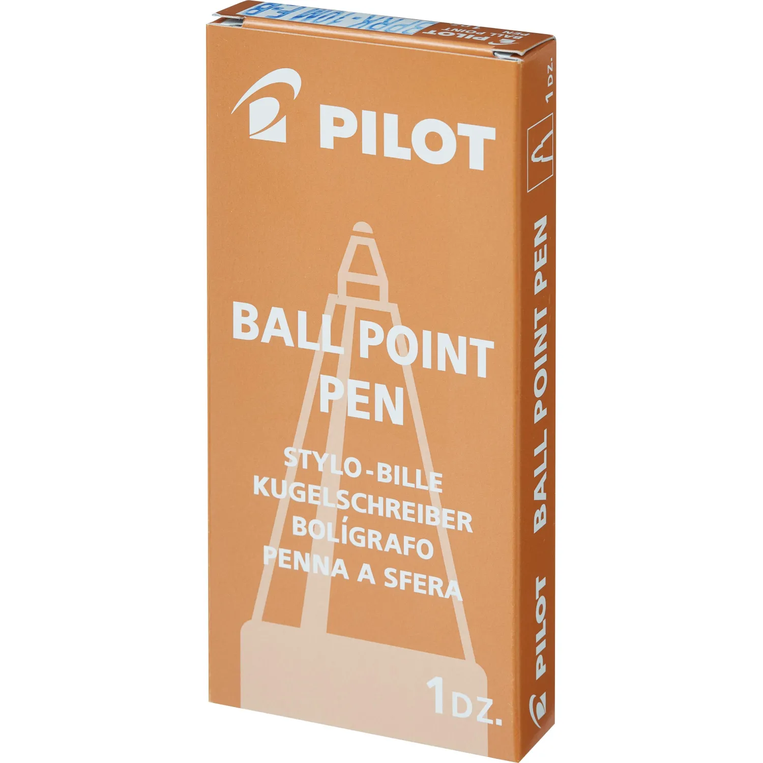 шариковая ручка Pilot BPRK-10M с прорезиненным корпусом (УФ-нанесение логотипа) - Image 4