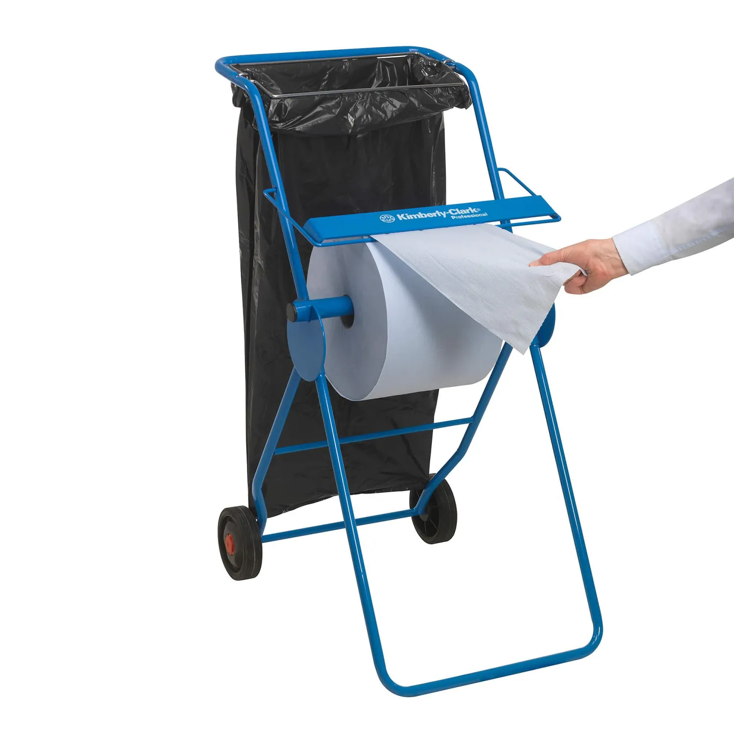Бумага протирочная в рулоне WypAll L30 750 листов 23.5x38 см голубая 3-слойная - Image 3