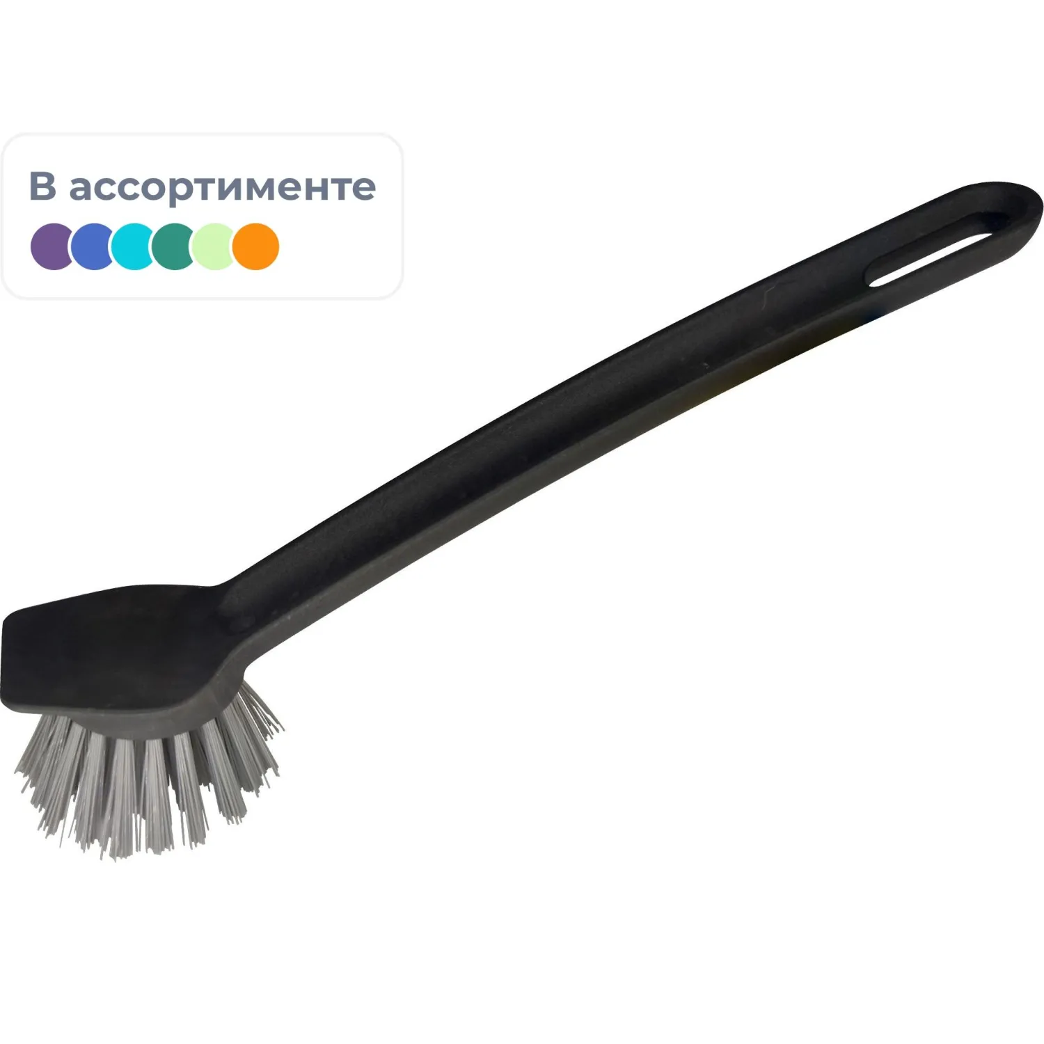 Щётка для мытья посуды средней жёсткости 230x50 мм