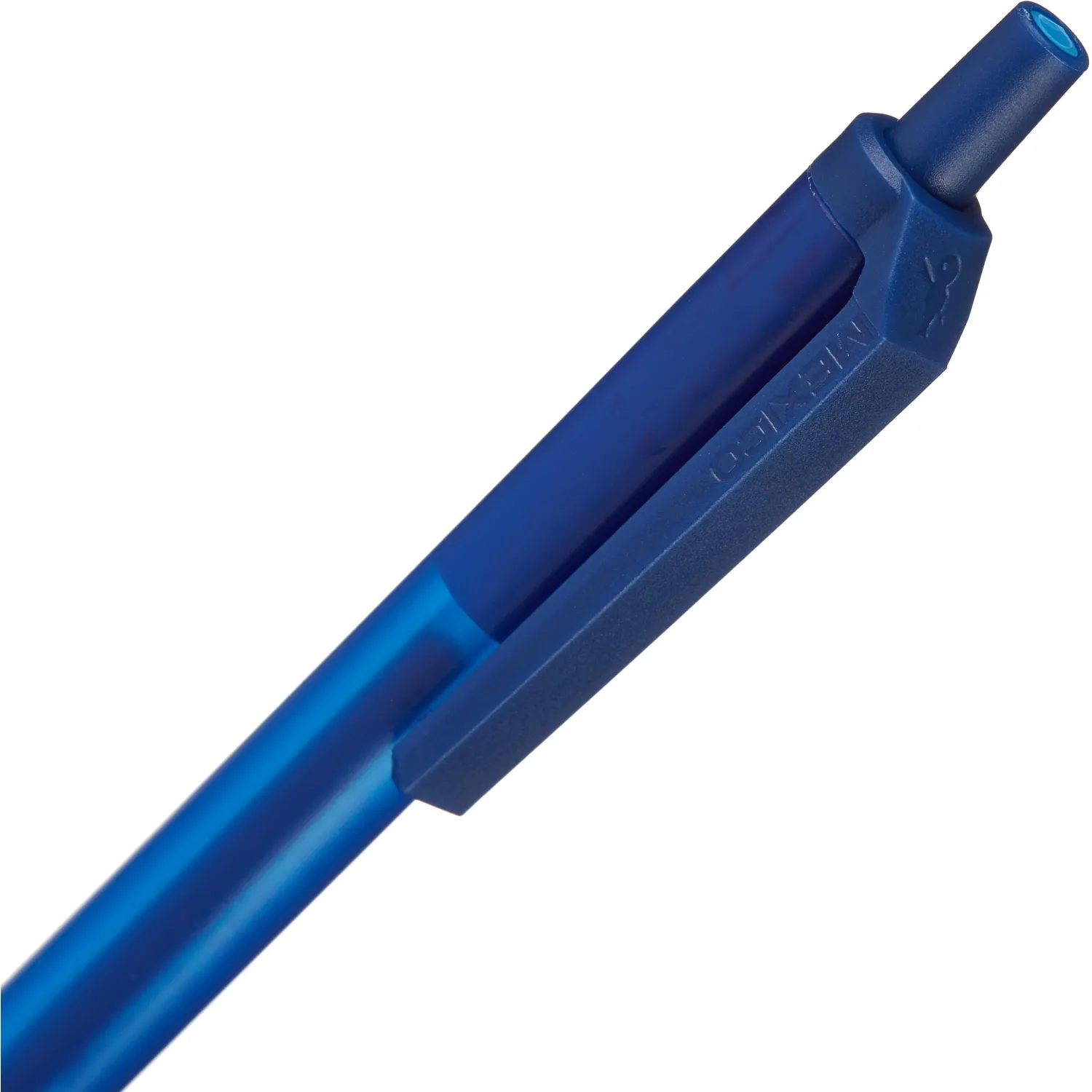 автоматическая шариковая ручка Bic Round Stic Clic 1 мм мягкая подача, выдвижной механизм - Image 4