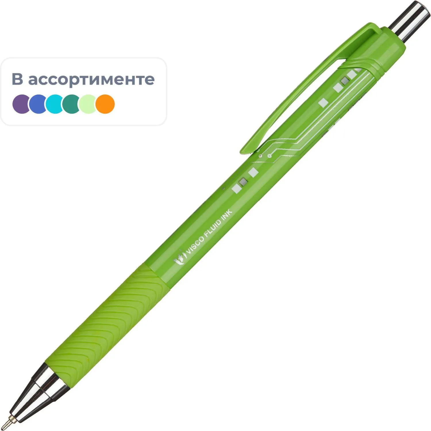 шариковая ручка Unomax (ex-Unimax) HV-65Top Tek с антибактериальной манжетой