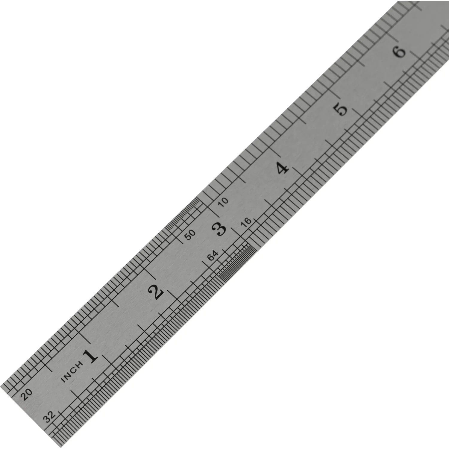Линейка Attache 50 см металлическая серебристая две шкалы - Image 4