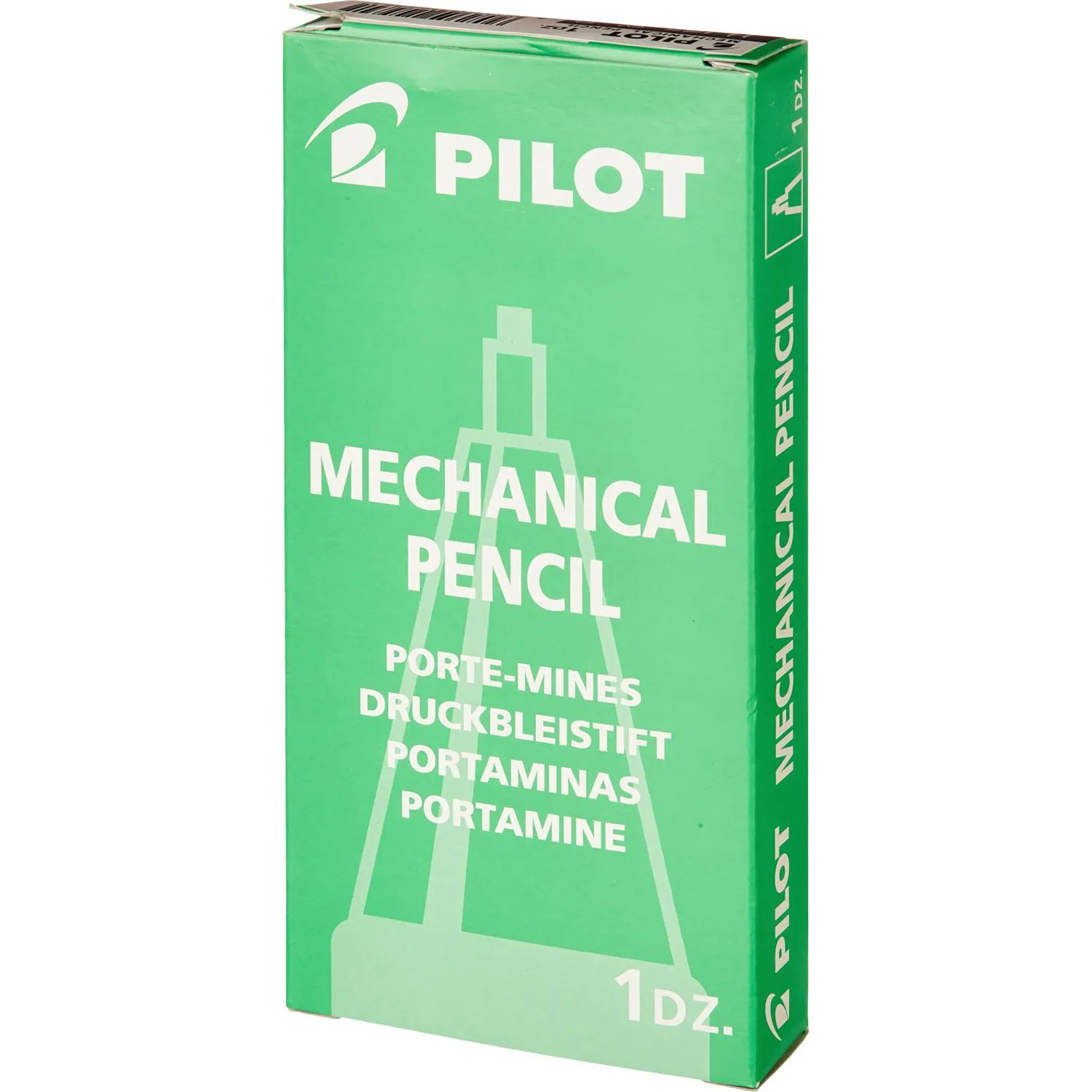 Карандаш механический чёрный Pilot H-165 0.5 мм с ластиком - Image 6