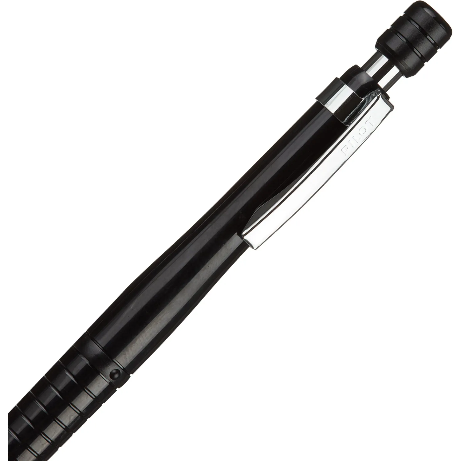 Карандаш механический чёрный Pilot H-325 0.5 с ластиком - Image 3