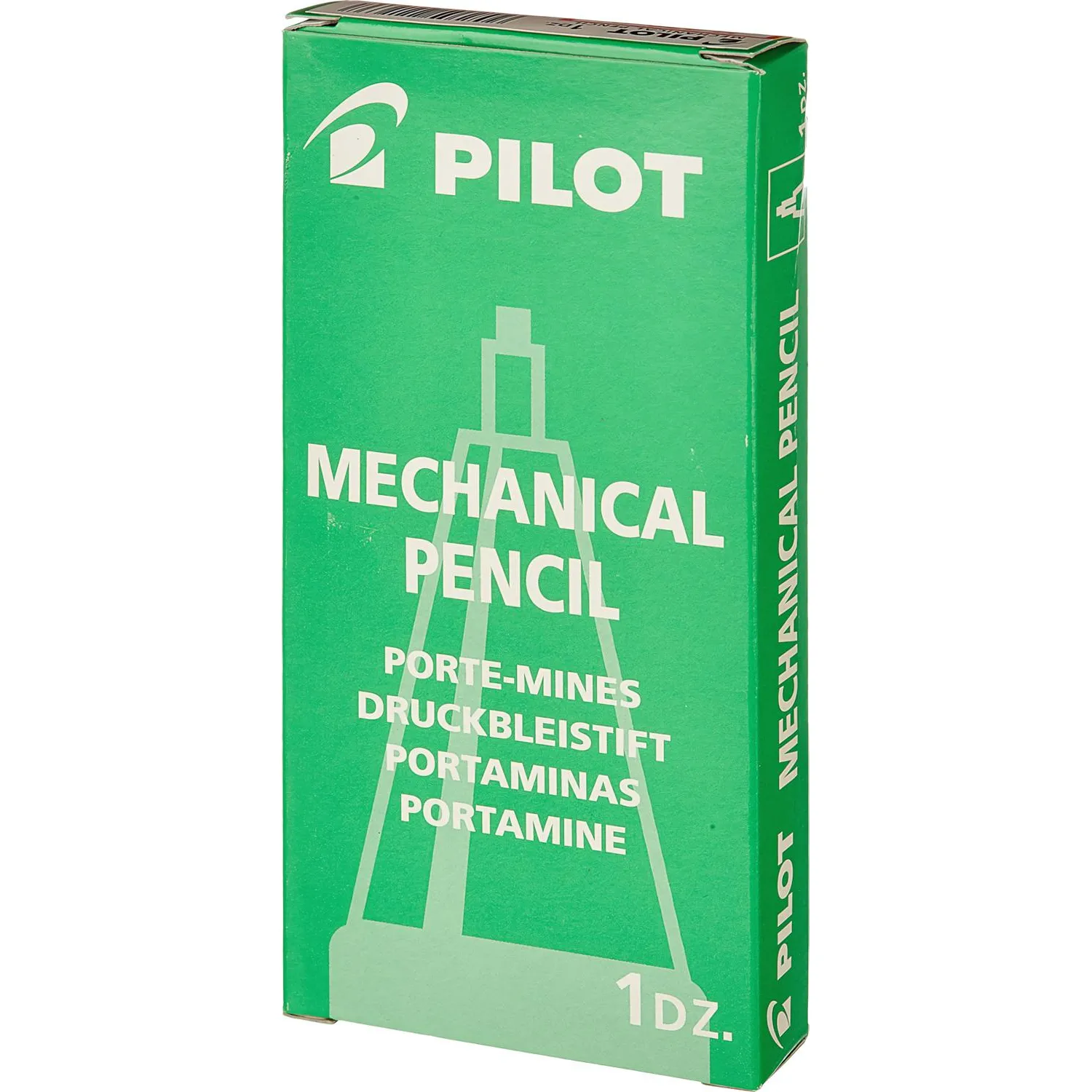 Карандаш механический оранжевый Pilot H-329 0.9 мм с ластиком - Image 6