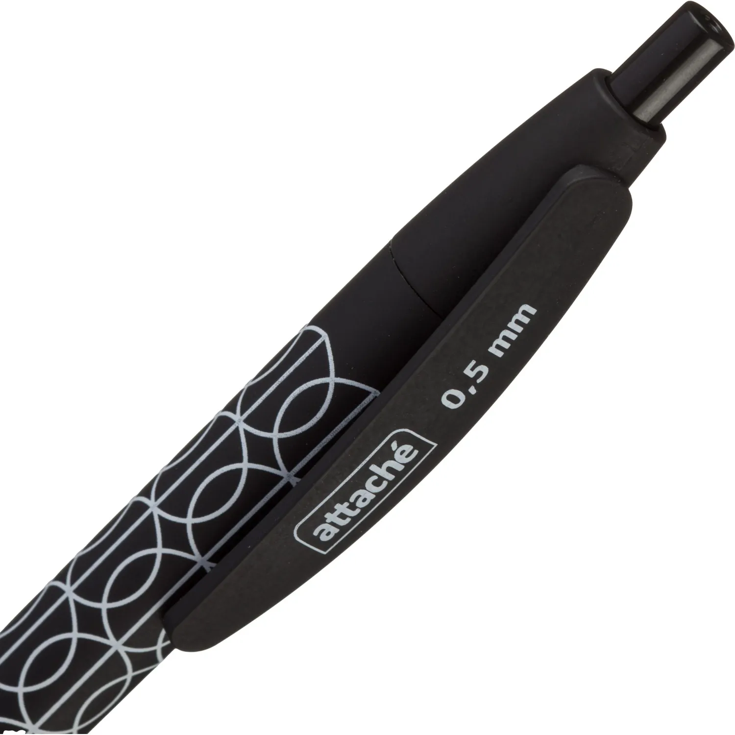 Шариковая ручка автоматическая Attache Comfort (стержень 107 мм, покрытие Soft Touch) - Image 4