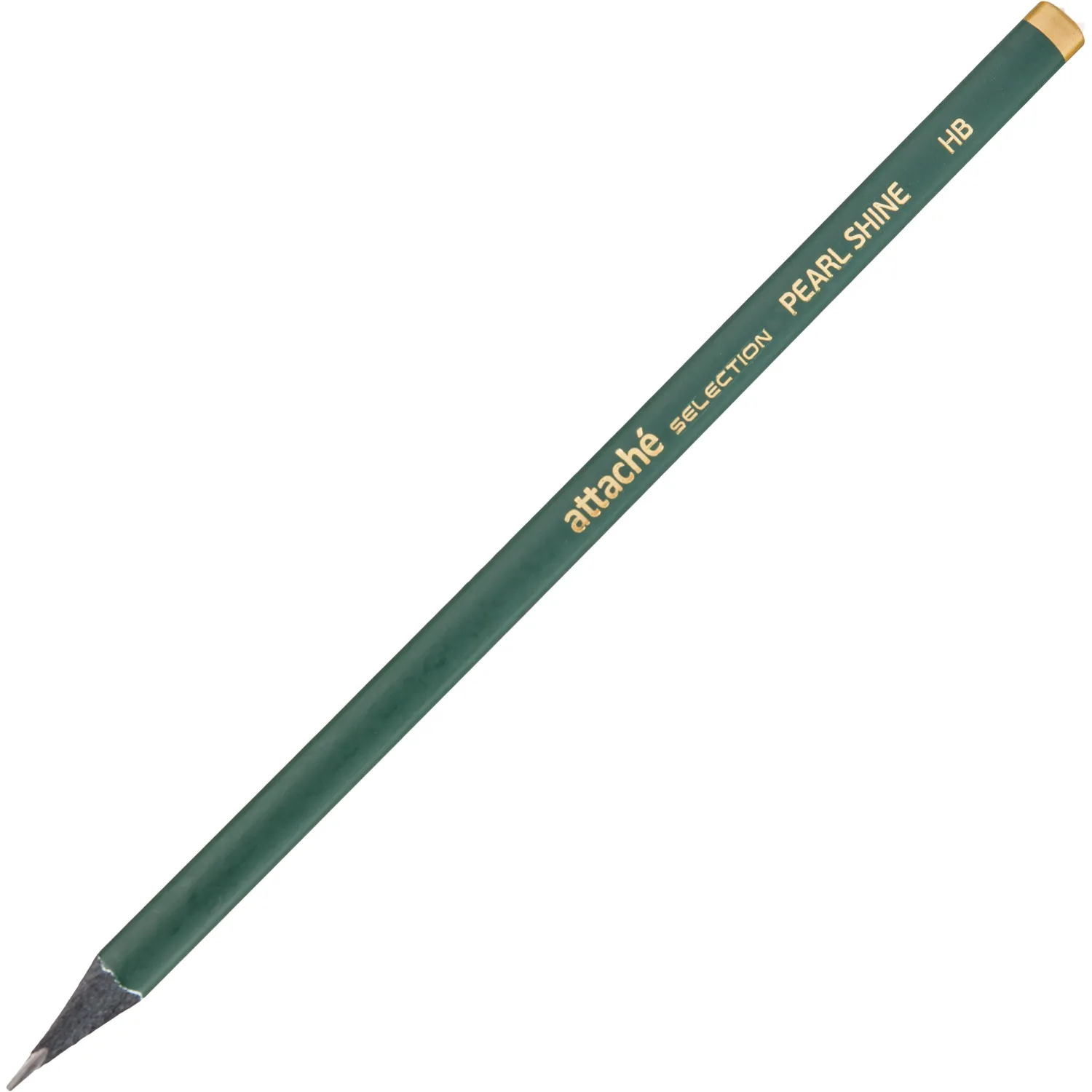 Карандаш чернографитный HB Attache Pearl Shine заточённый трёхгранный - Image 3