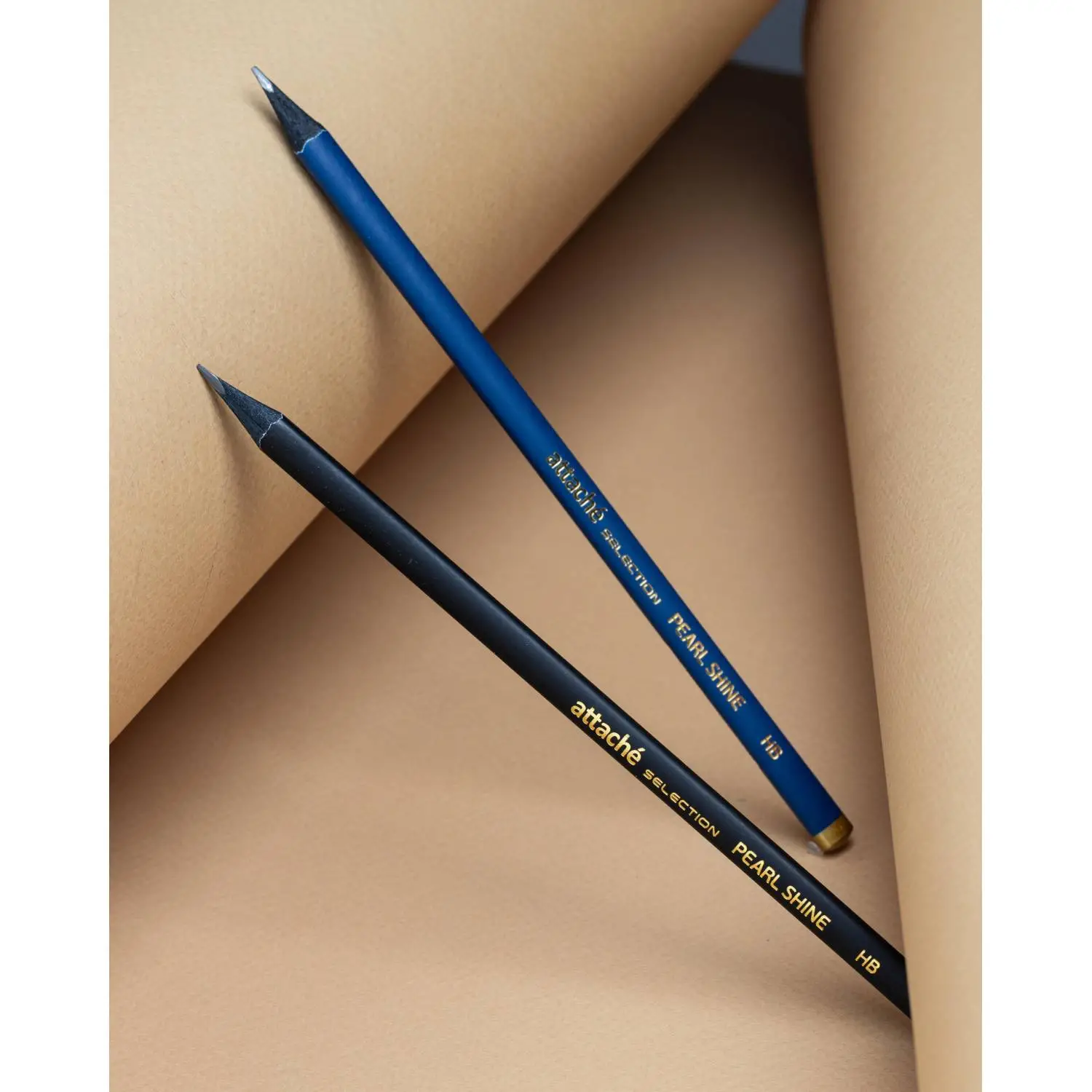 Карандаш чернографитный HB Attache Pearl Shine заточённый трёхгранный - Image 7