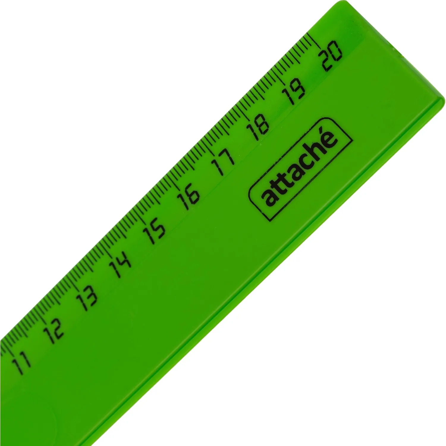 Линейка Attache 20 см пластиковая разноцветный (4 штуки в упаковке) - Image 2