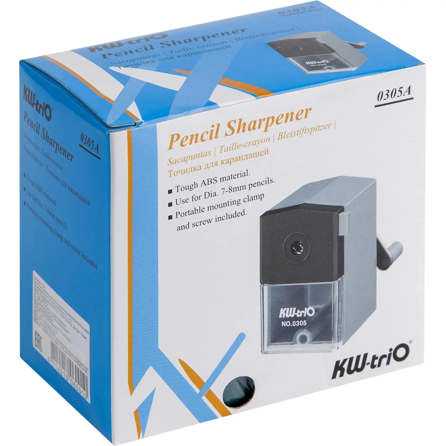 Точилка механическая для карандашей Kw-Trio 305A - Image 9