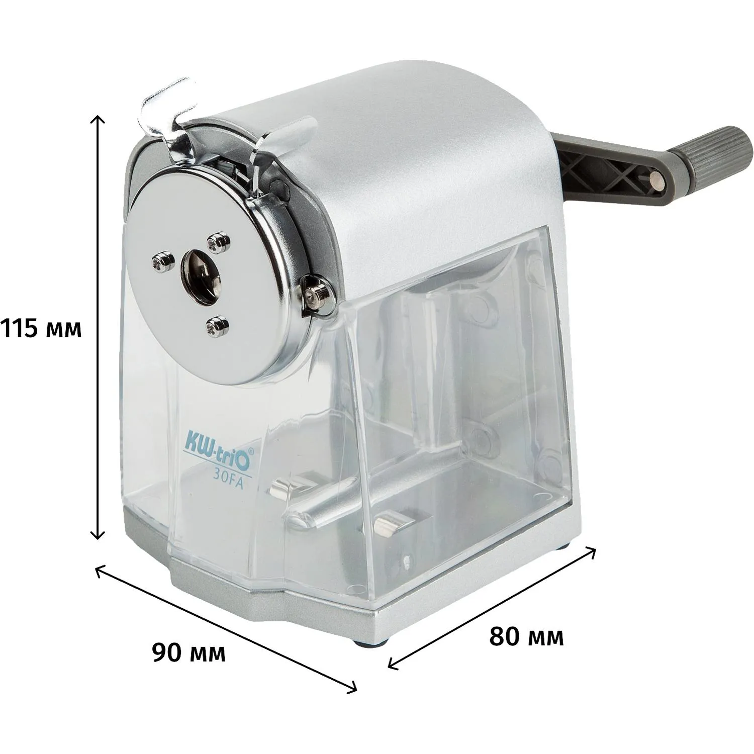 Точилка механическая для карандашей Kw-Trio 30FA - Image 11