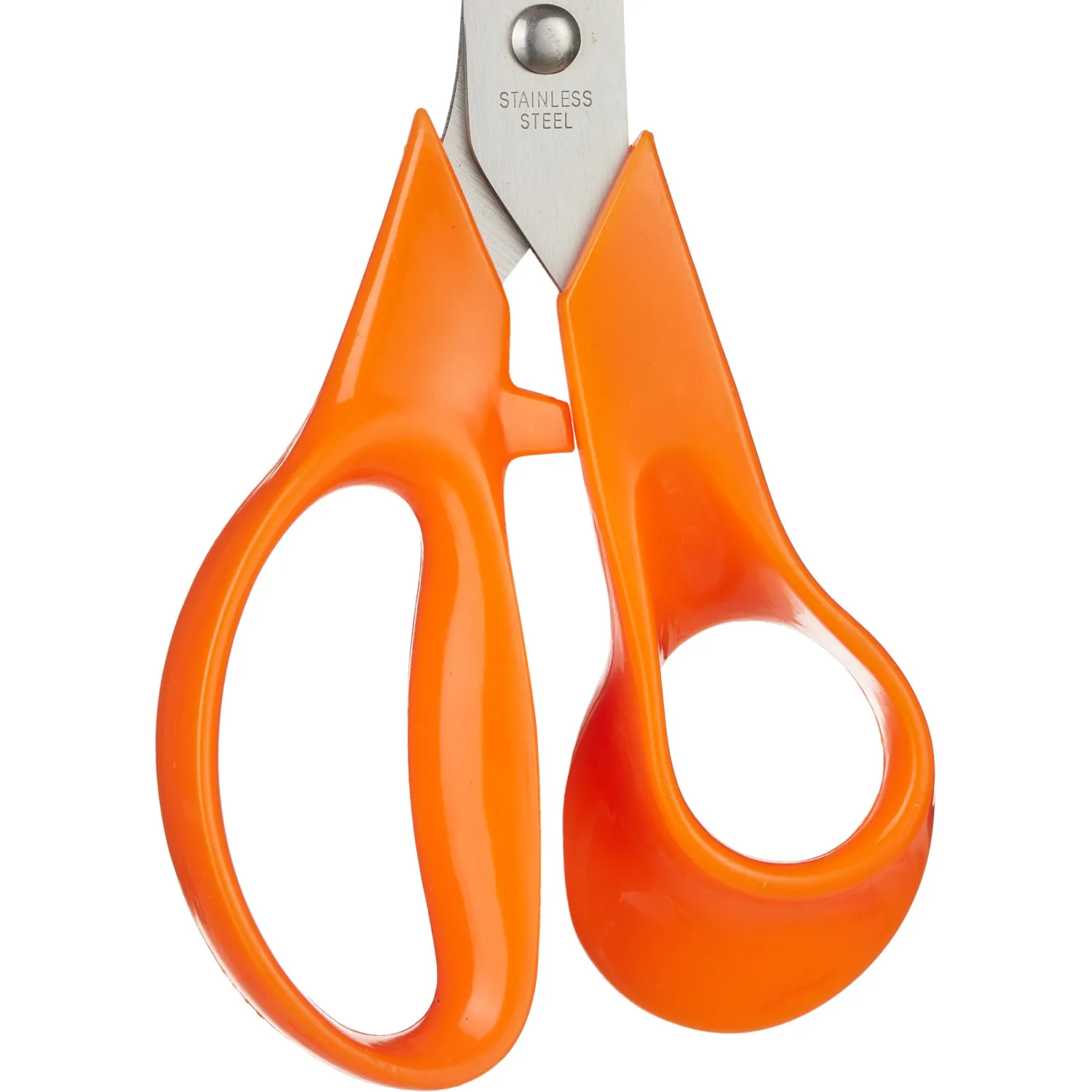Ножницы Attache Orange 203 мм эргономические пластиковые ручки оранжевого цвета - Image 6
