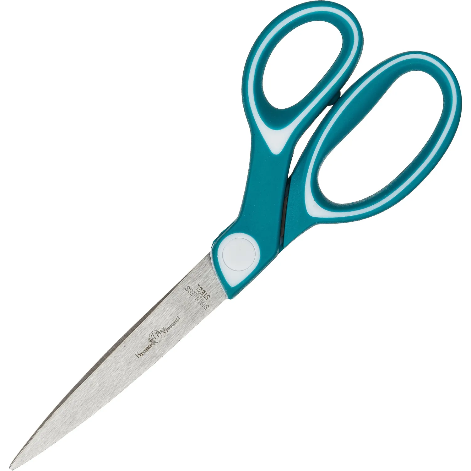 Ножницы Bruno Visconti Ladycut 205 мм эргономические пластиковые с резиновыми вставками ручки - Image 3