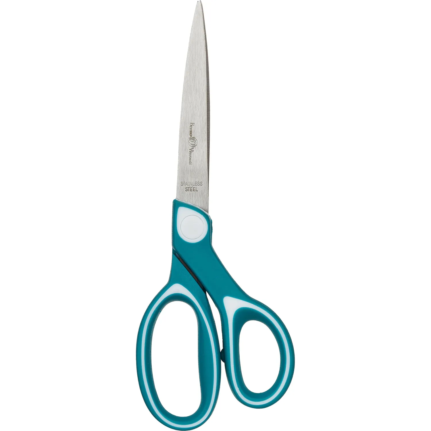 Ножницы Bruno Visconti Ladycut 205 мм эргономические пластиковые с резиновыми вставками ручки - Image 6