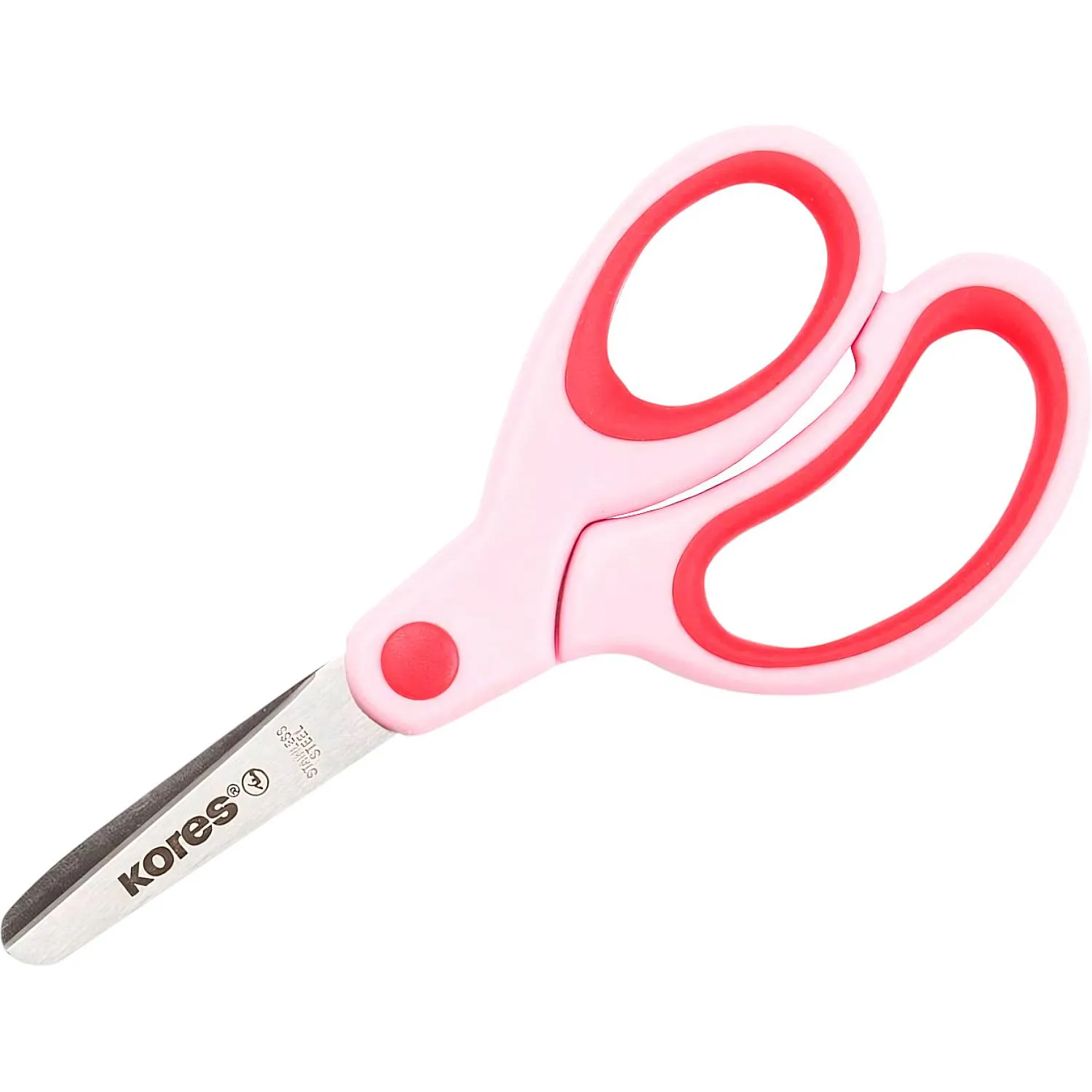 Ножницы детские Kores Softgrip 130 мм эргономические пластиковые ручки - Image 6