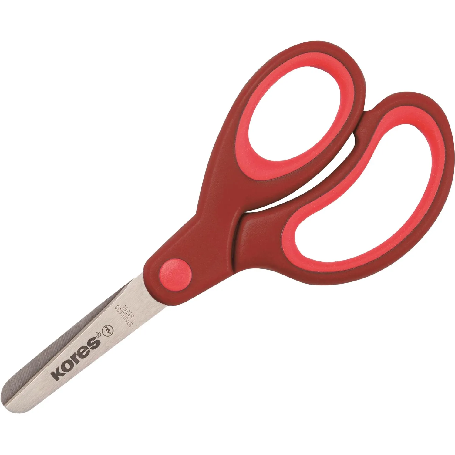 Ножницы детские Kores Softgrip 130 мм эргономические пластиковые ручки - Image 8