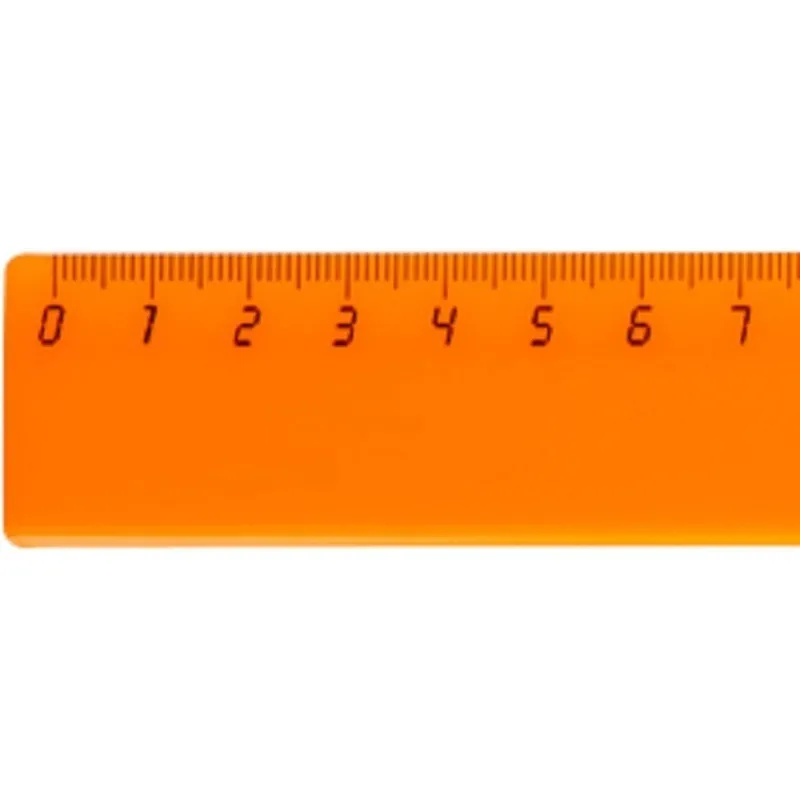 Линейка Attache Economy 30 см пластиковая желтая (2 штуки в упаковке) - Image 4