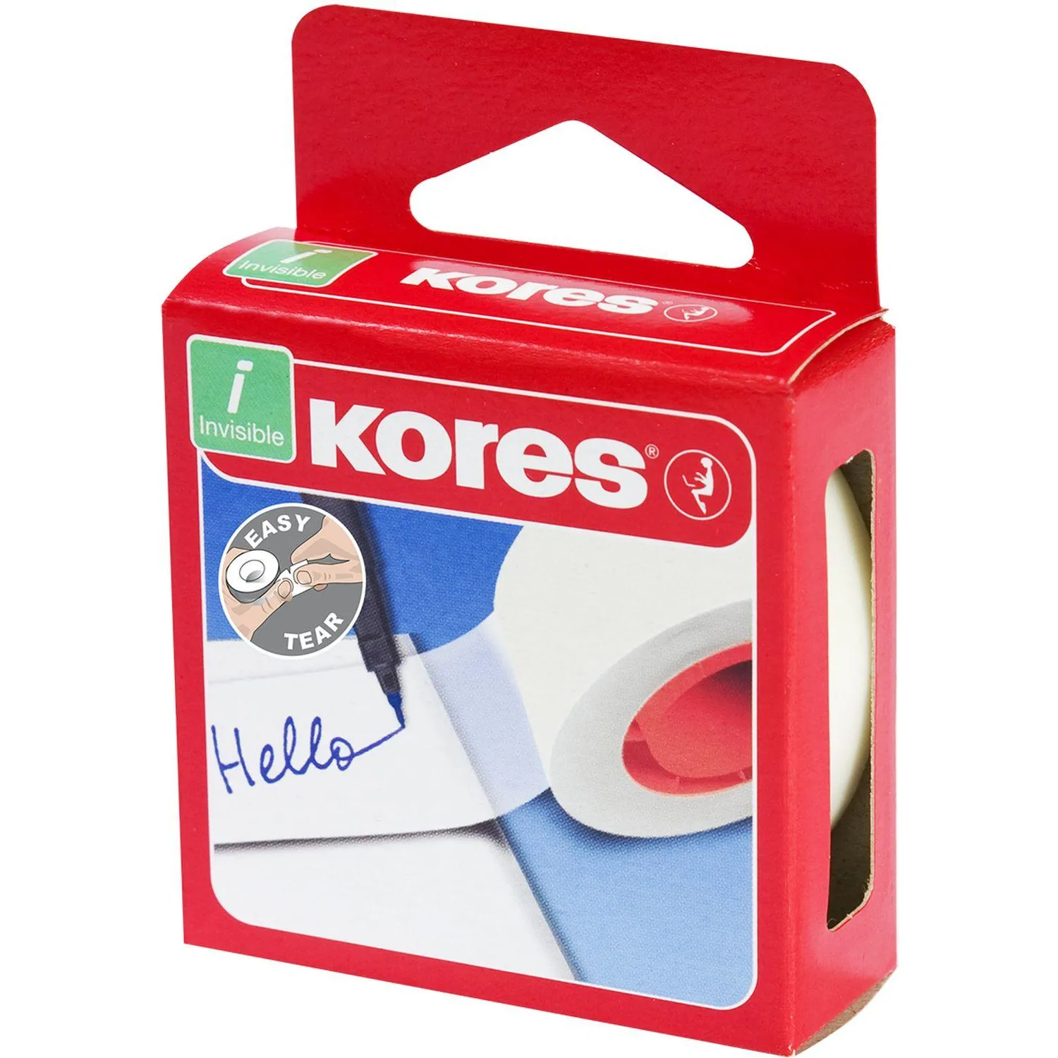 Клейкая лента канцелярская Kores матовая 19 мм x 33 м - Image 3