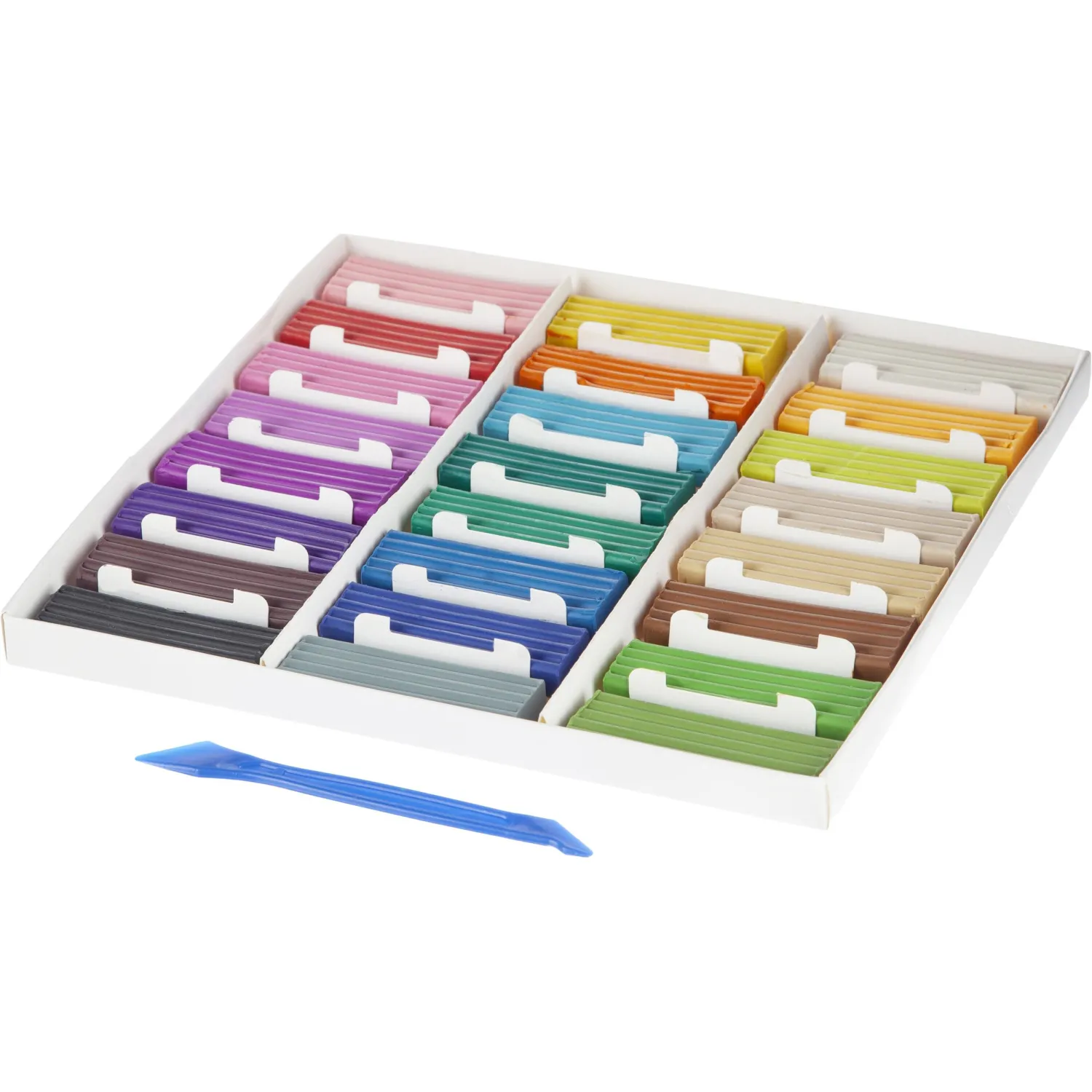 Пластилин классический Комус Класс ColorPics 24 цвета 480 грамм - Image 3