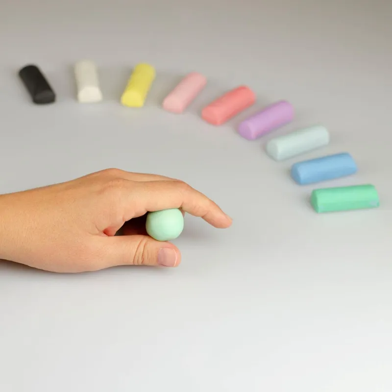 Пластилин классический Kores Plastilina 10 цветов 200 грамм - Image 5