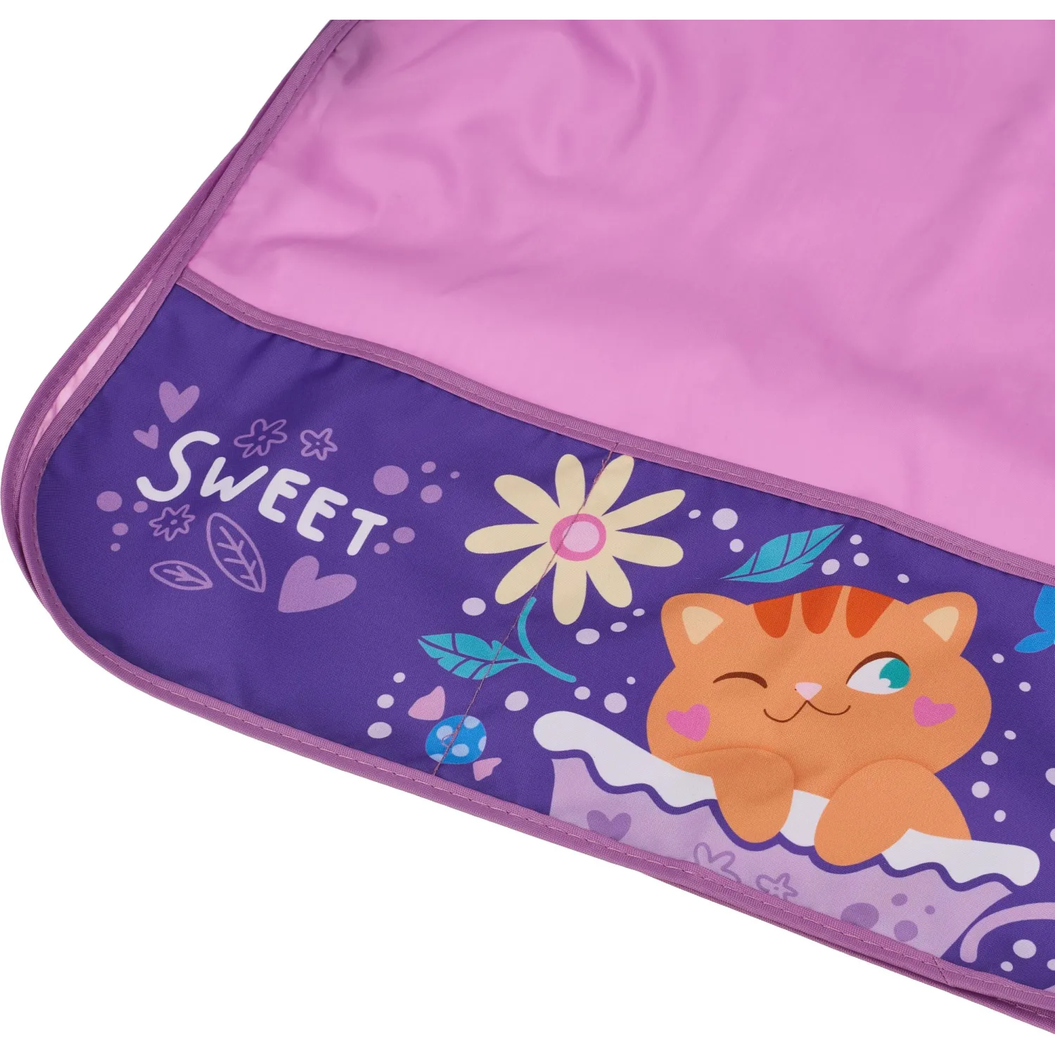 Накидка для труда Комус Класс Sweet сиреневый с нарукавниками - Image 4