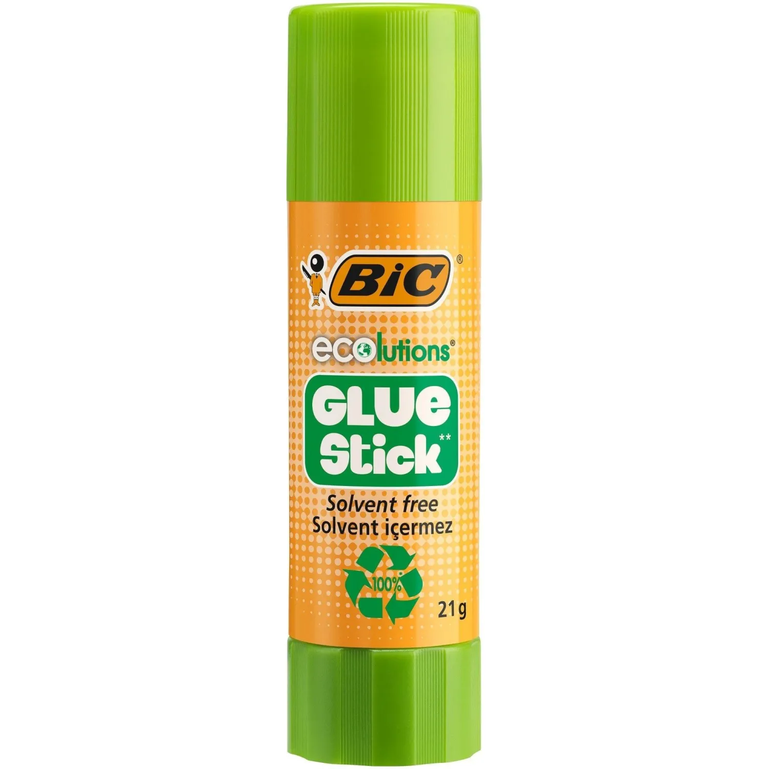 экологичный клей-карандаш BIC ECOlutions смываемый для бумаги и творчества - Image 2