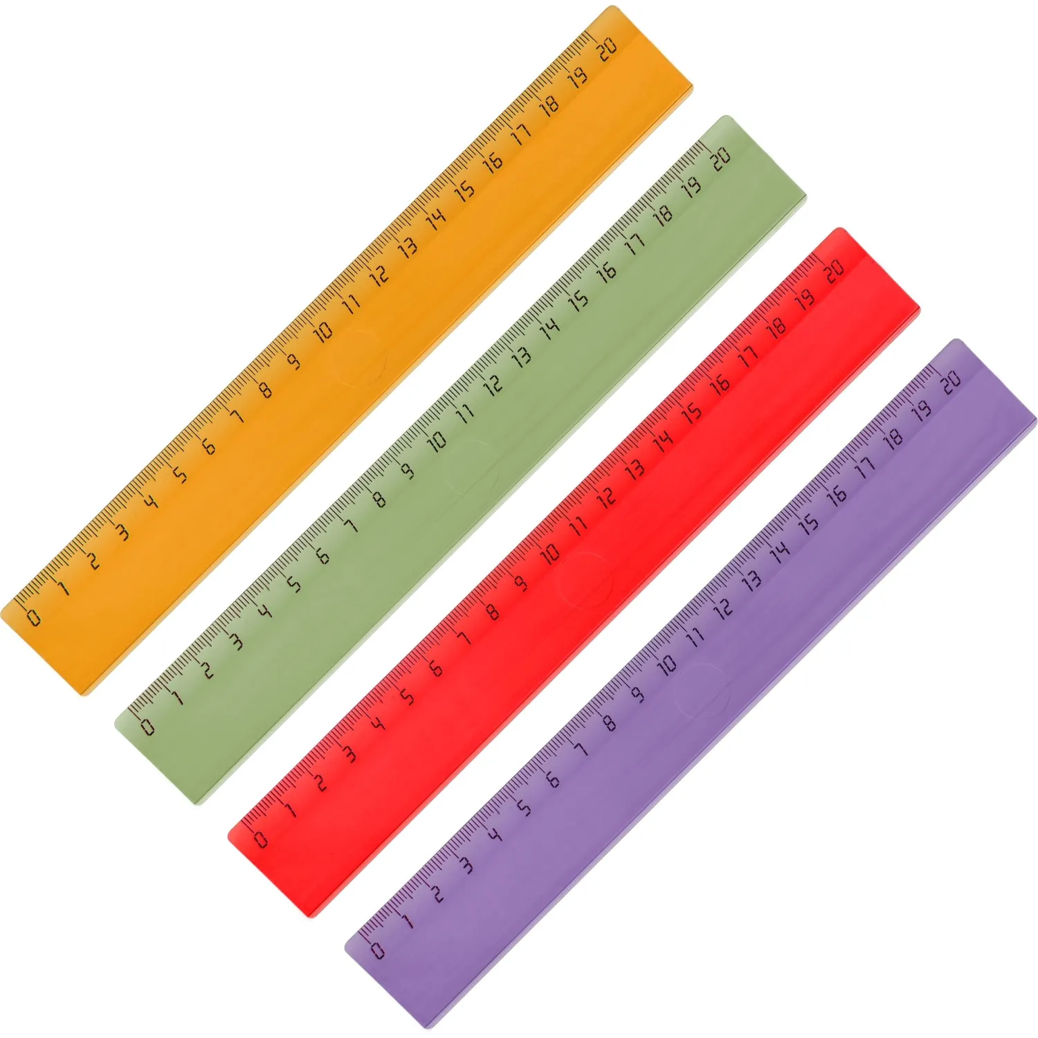 Линейка Attache Economy 20 см пластиковая - Image 2