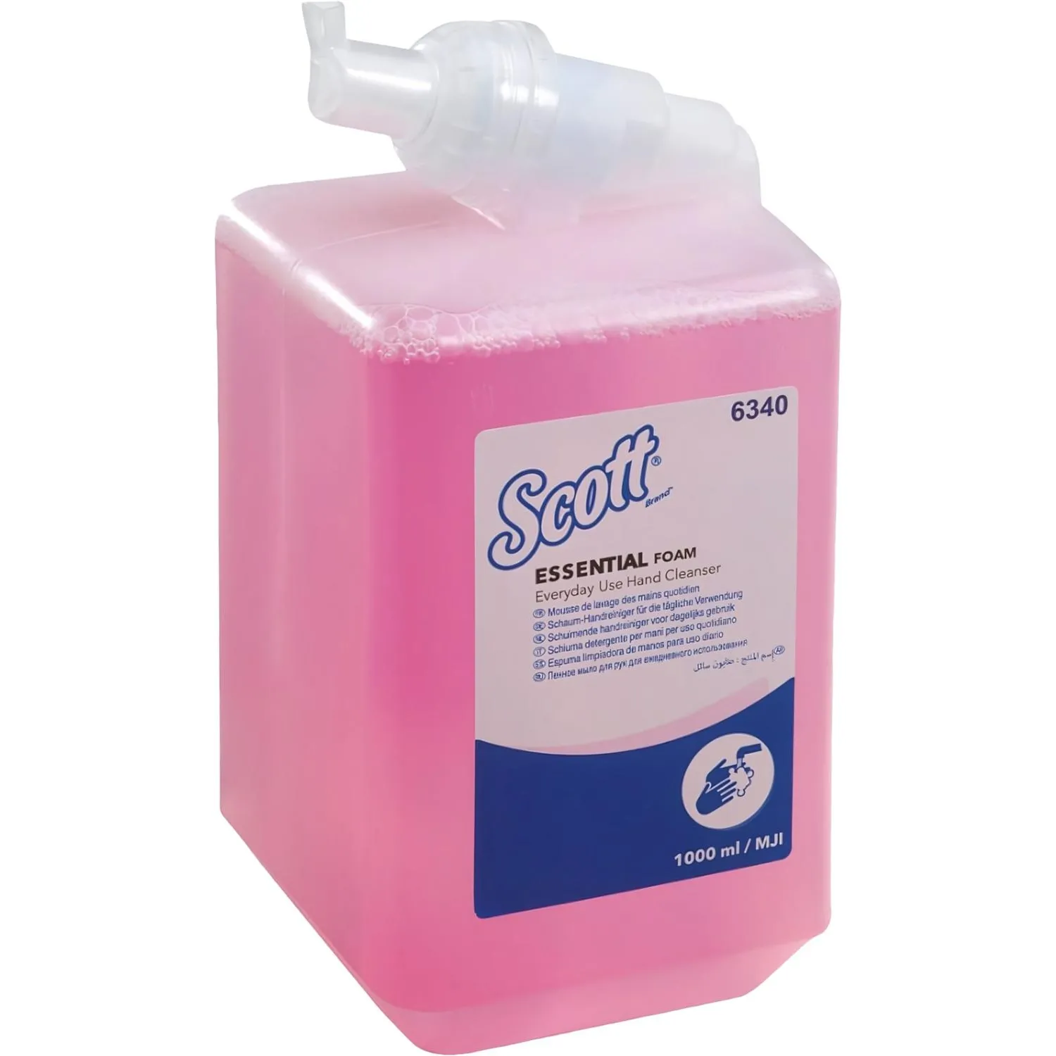 Картридж с жидким мылом для рук Scott Everyday Use 6340 1000 мл (6 штук в упаковке) - Image 4