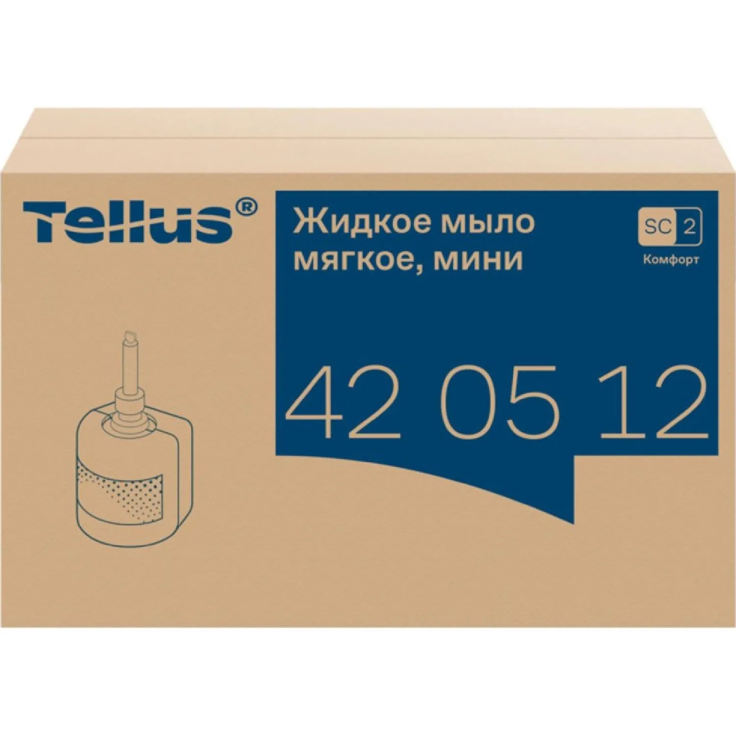 Картридж с жидким мылом для рук 420512 для дозаторов S2 475 мл - Image 5