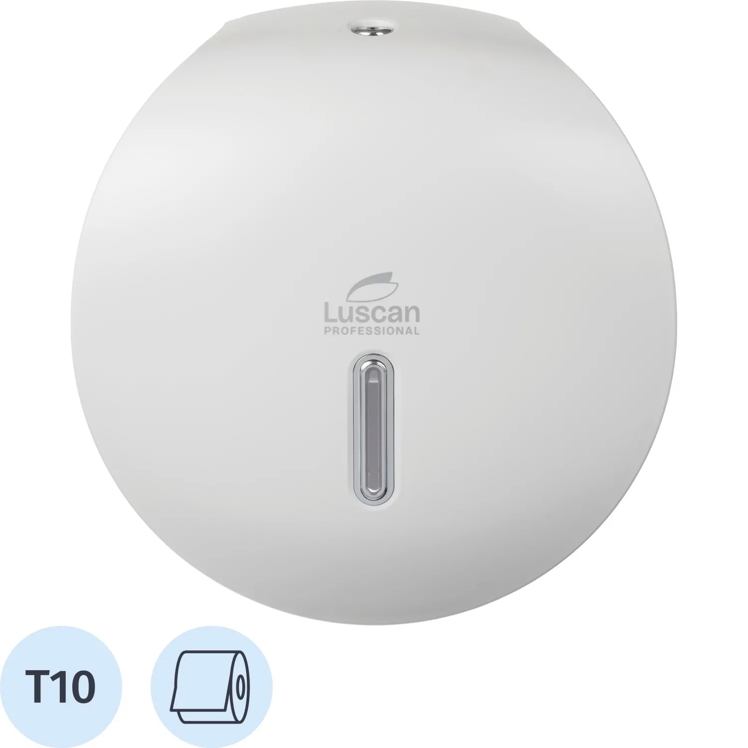 Диспенсер для туалетной бумаги рулонной Etalon T10 белый