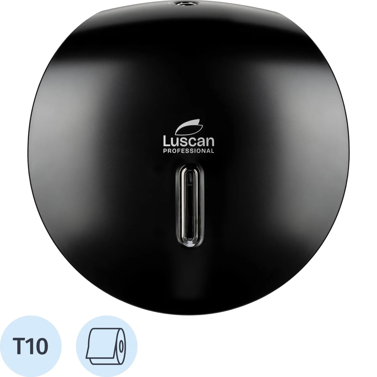Диспенсер для туалетной бумаги рулонной Etalon T10 чёрный