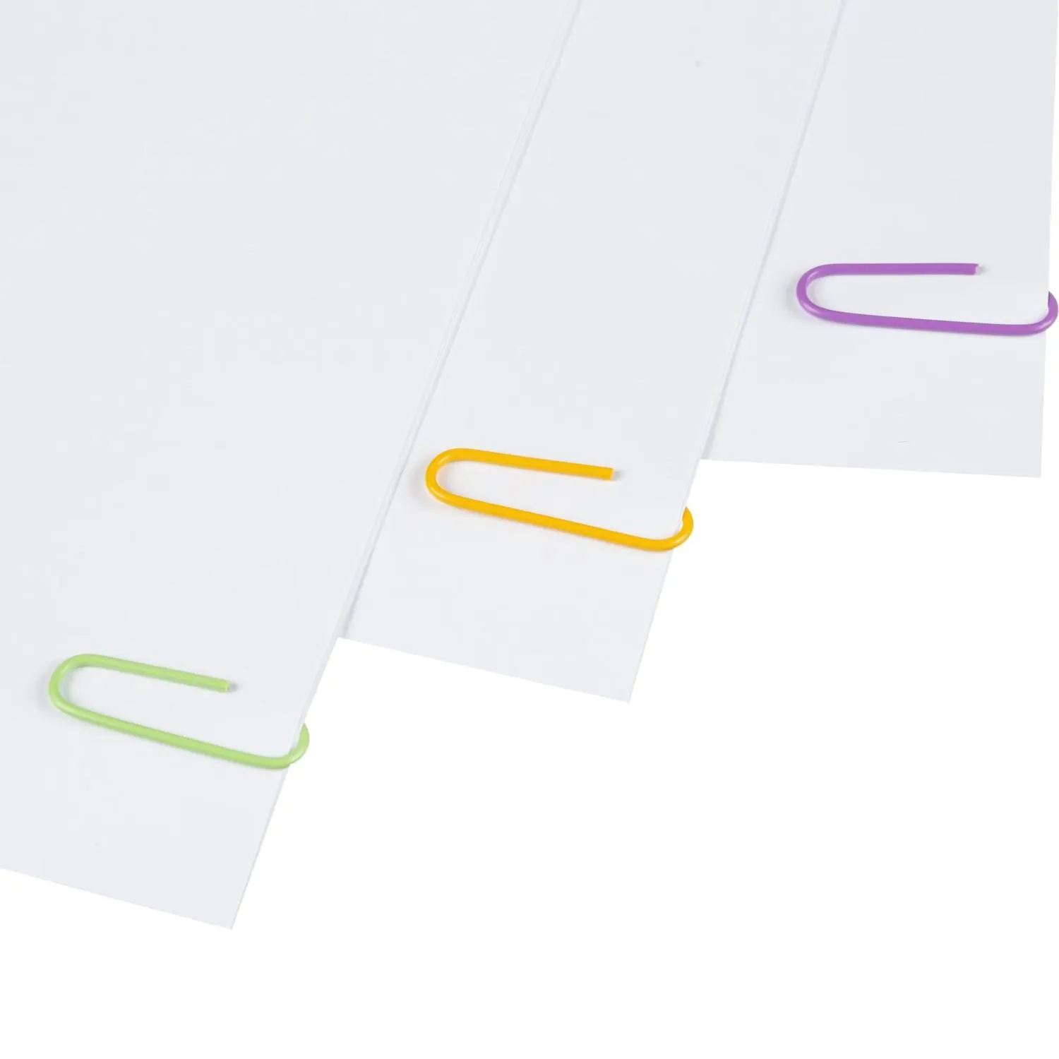 скрепки Attache Bright Colours 28 мм, разноцветные металлические, 100 шт/упаковка - Image 5