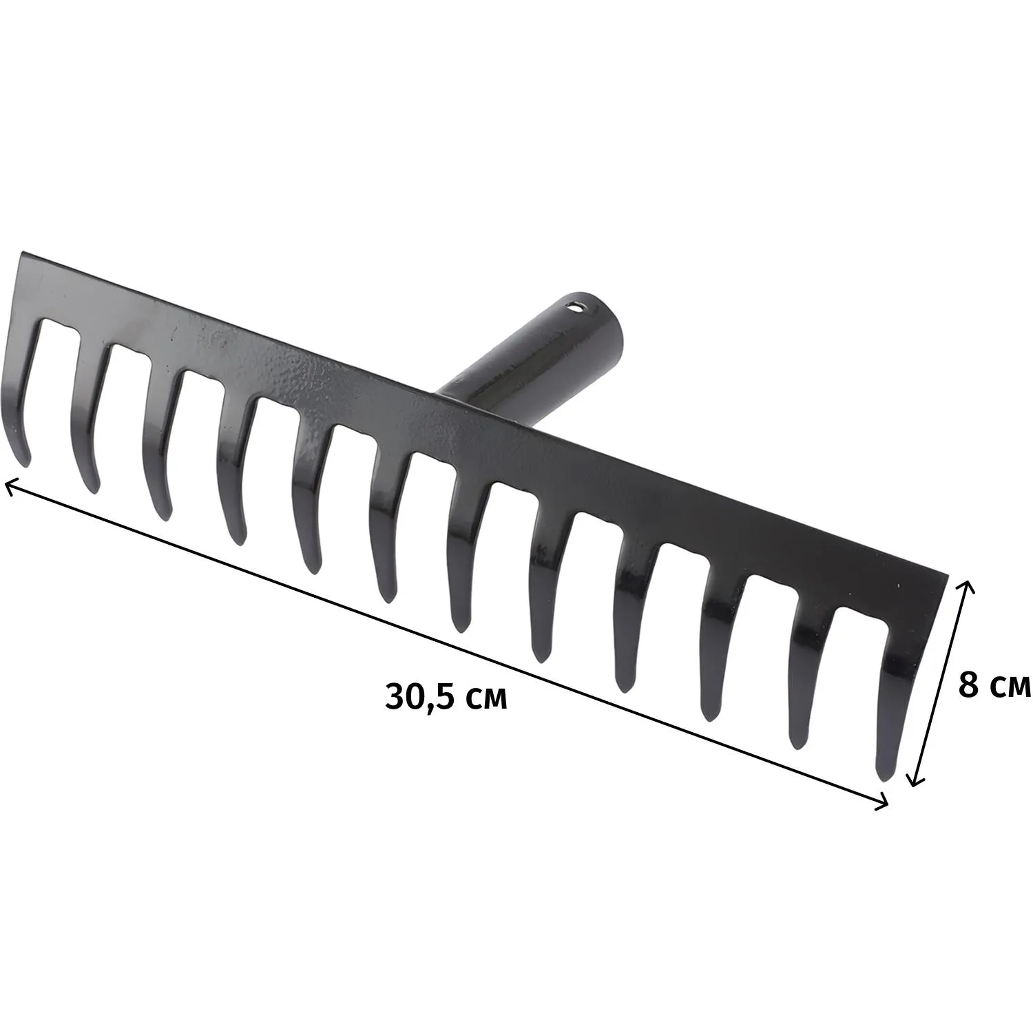 Грабли прямые без черенка 12 зубьев 30.5 см - Image 2