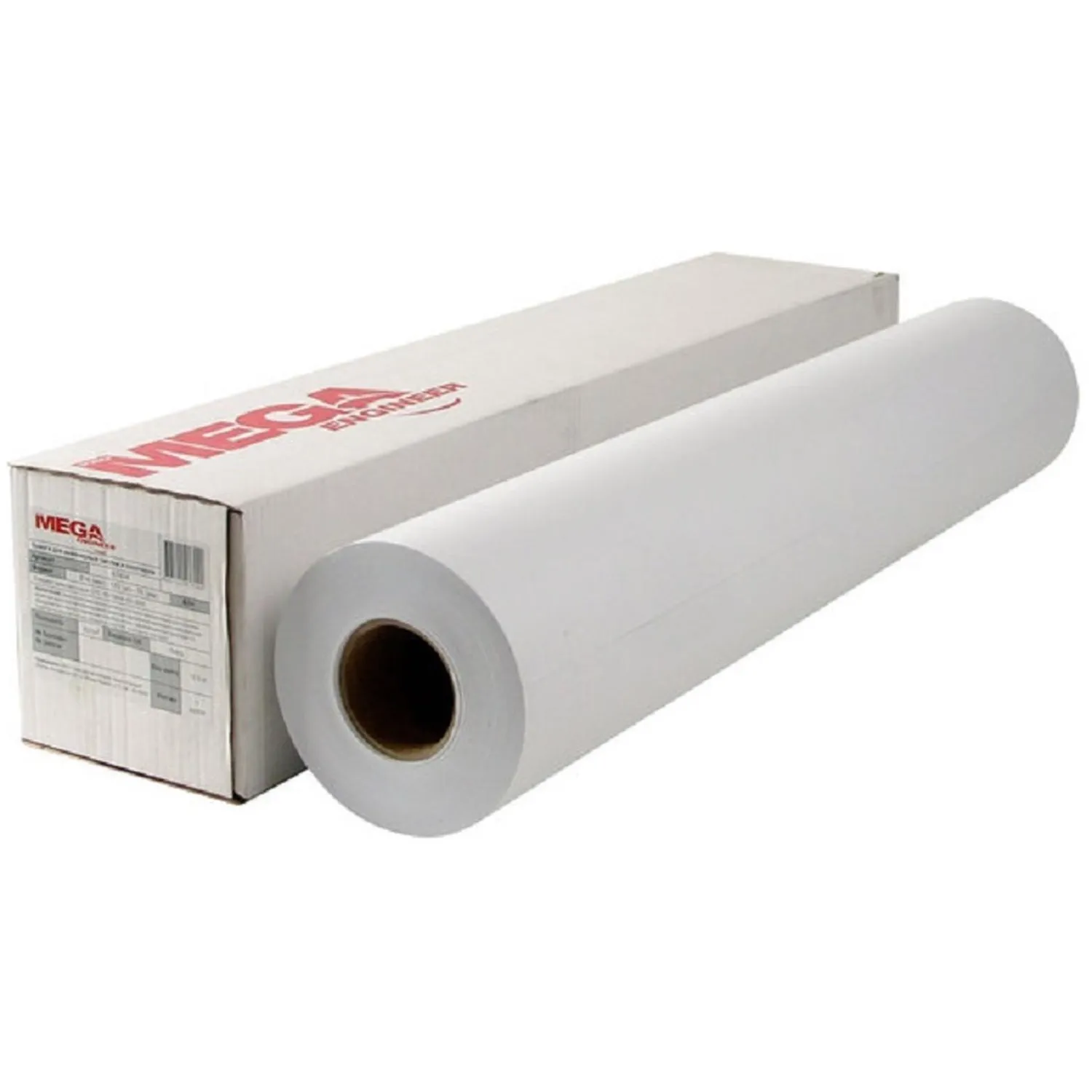 Бумага широкоформатная Комус ProMega engineer 914×175м рулон А0+ 80г/м² - Image 5