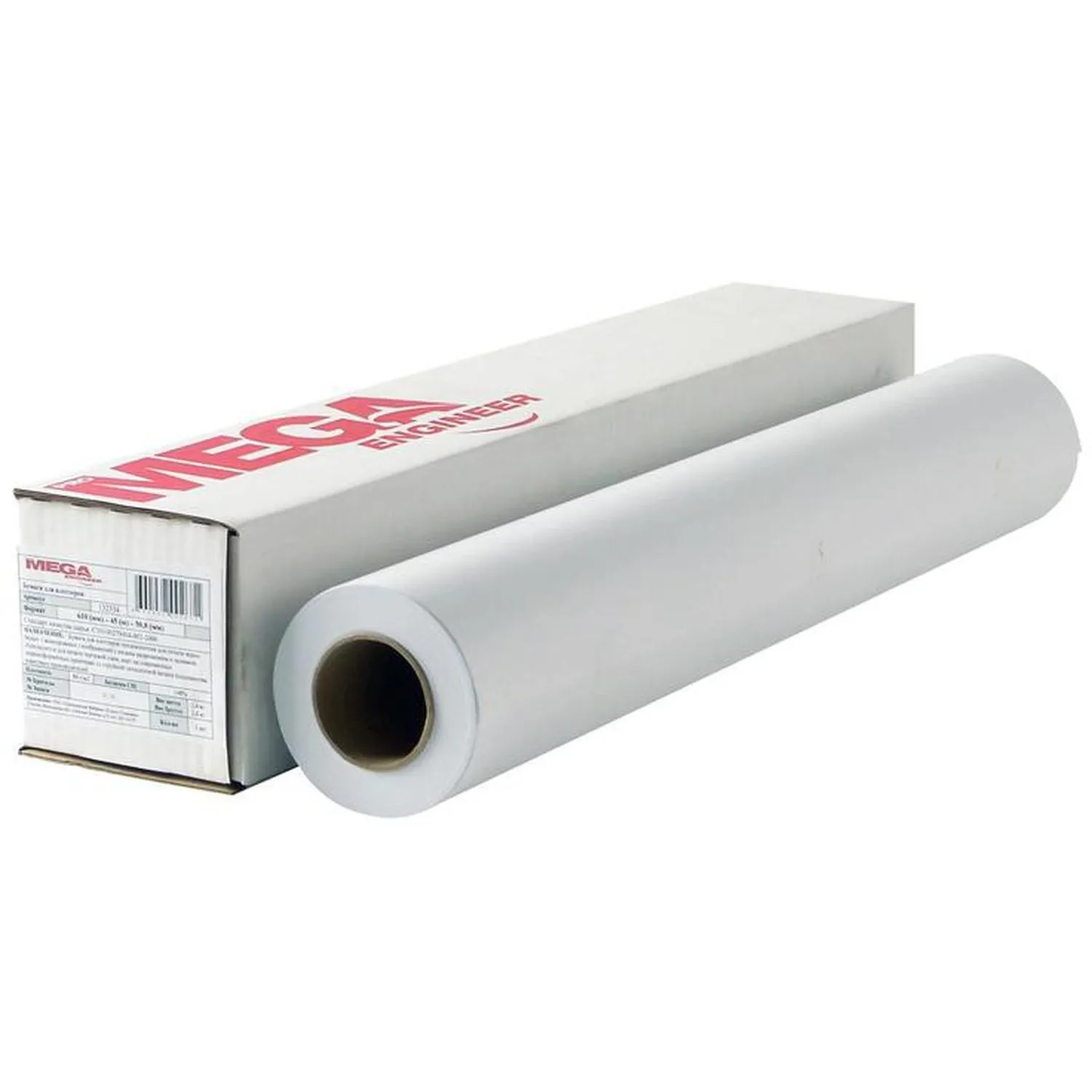 широкоформатная бумага ProMega engineer InkJet A1 для плоттеров HP Canon Epson Xerox - Image 3